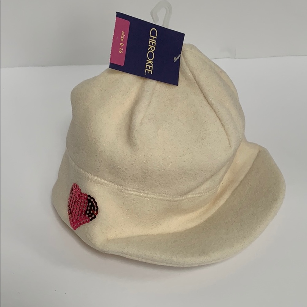 CHEROKEE Ivory Brimmed Hat 💜